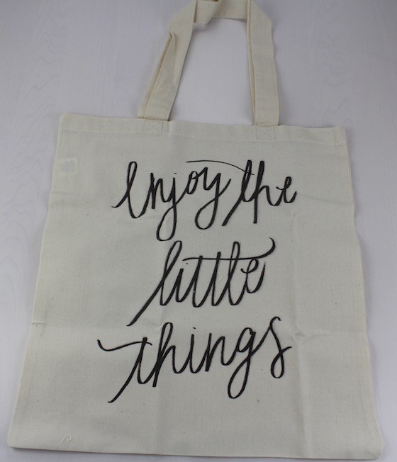 Aster Market Subscription Box Review - August 2015 Tote