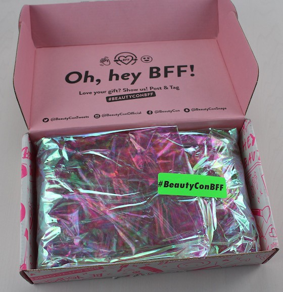 BeautyCon BFF Beauty Subscription Box Review - August 2015 Open
