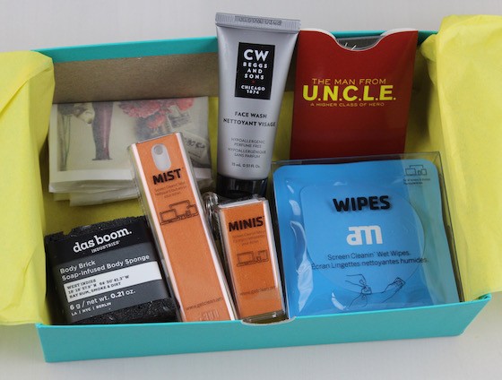 Birchbox Man Subscription Box Review – September 2015 Items