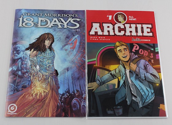 Comicboxer Subscription Box Review - August 2015 - archie