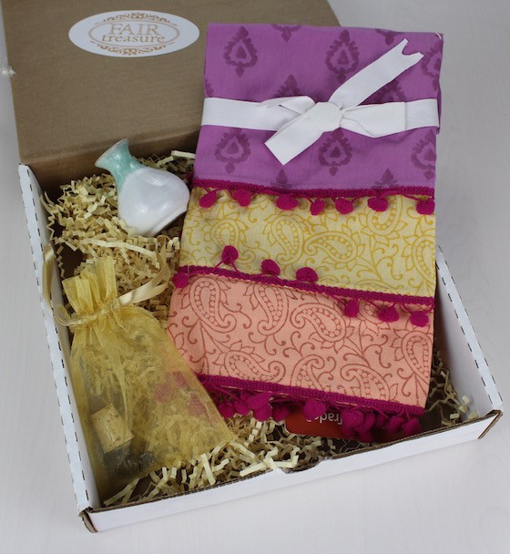 Check out my review of the August 2015 Fair Treasure Subscription Box! Items