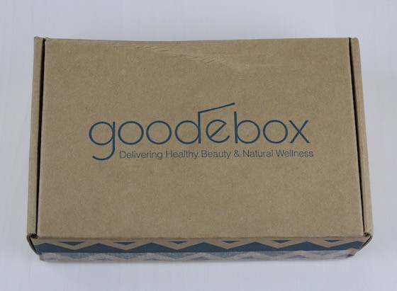 GoodeBox Eco Beauty Subscription Box Review – August 2015