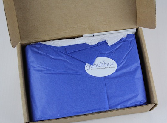 GoodeBox Eco Beauty Subscription Box Review – August 2015 Open