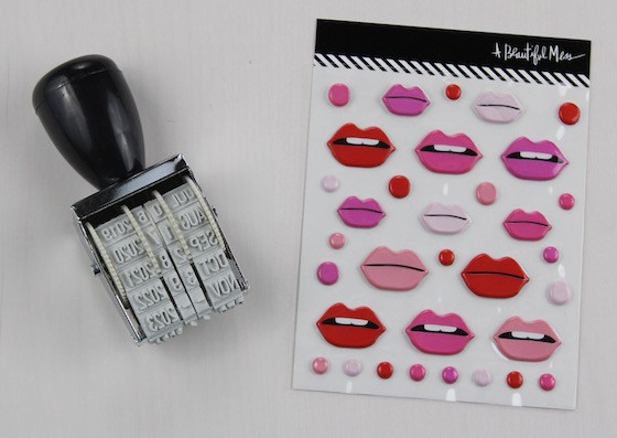 A Beautiful Mess Messy Box Subscription Review – August 2015 Stamp