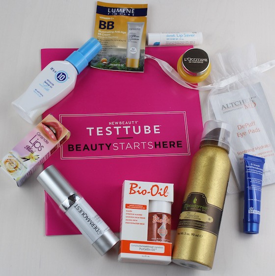 New Beauty Test Tube Subscription Box Review – August 2015 Items