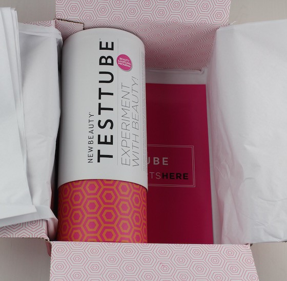 New Beauty Test Tube Subscription Box Review – August 2015 Tube