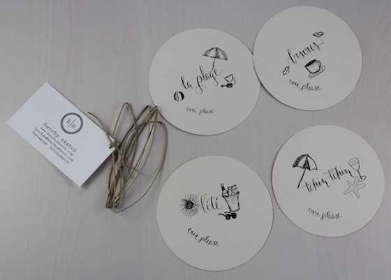 Oui Please Subscription Box Review – Vol 1.4 Coasters