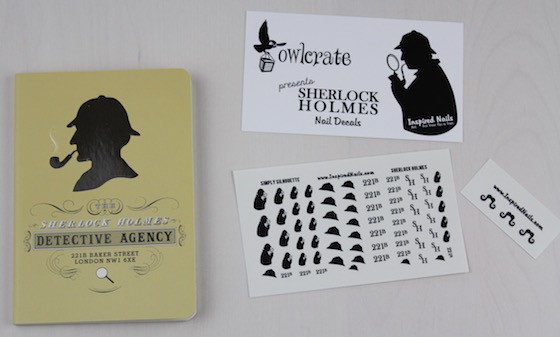 OwlCrate YA Book Subscription Box Review – August 2015 Nail Decal