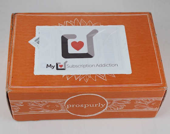 Prospurly Subscription Box Review + Coupon – August 2015