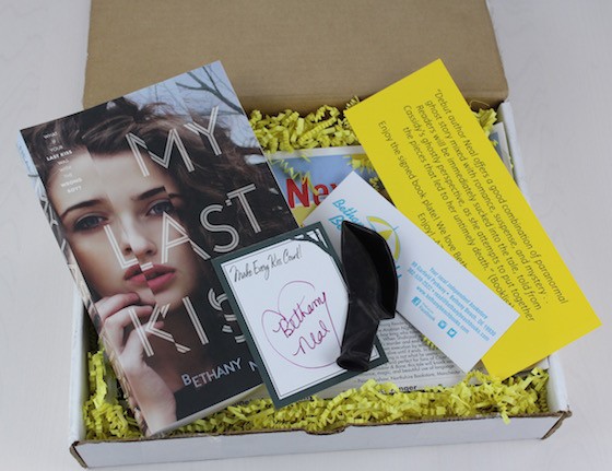The Book Drop YA Subscription Box Review – July 2015 Items