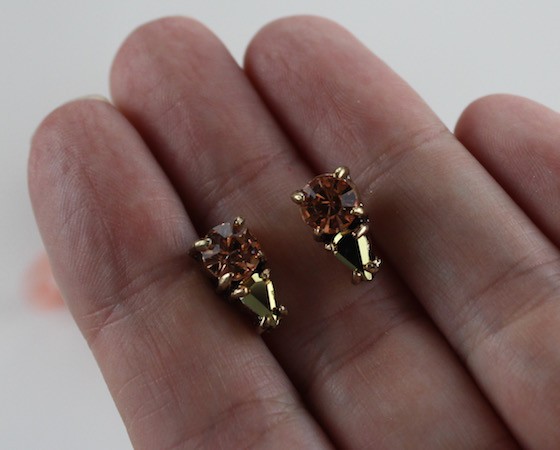 Your Bijoux Box Jewelry Subscription Review – August 2015 Earrings