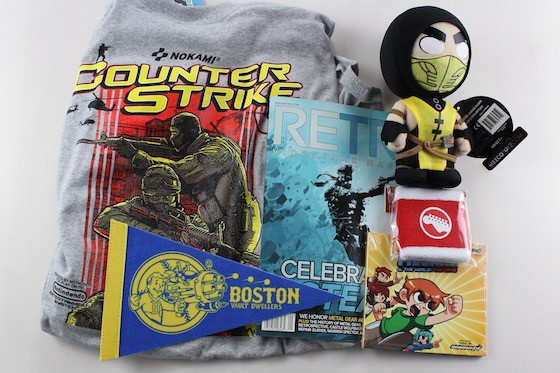 Arcade Block Subscription Box Review August 2015 - All Items