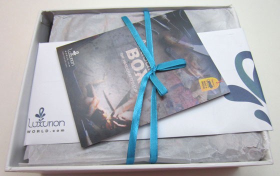 Artisan Box by Luxurion World Subscription Box Review August 2015 - packaging