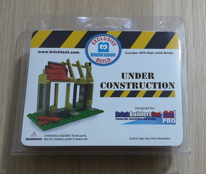 Brick Loot Subscription Box Review September 2015 - construction
