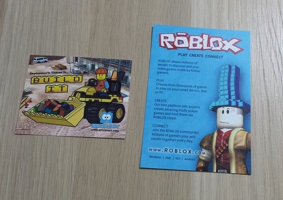 Brick Loot Subscription Box Review September 2015 - extras