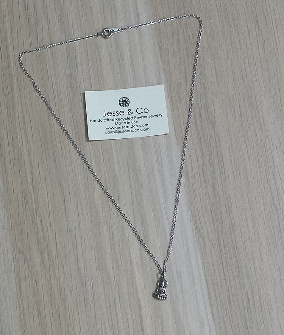BuddhiBox Jewelry Subscription Box Review September 2015 - charm-necklace