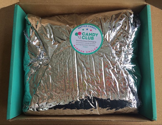 Candy Club Subscription Box Review + Coupon August 2015 - Insulation