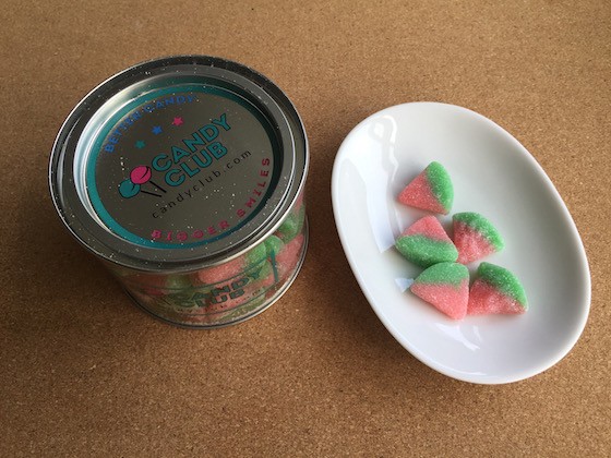 Candy Club Subscription Box Review + Coupon August 2015 - Watermelon