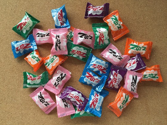 Candy Club Subscription Box Review + Coupon September 2015 - -Zotz