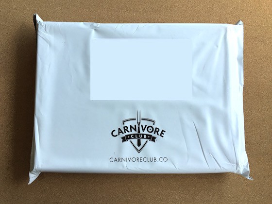 Carnivore Club Subscription Box Review September 2015 - Box