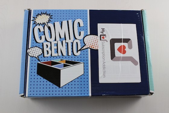 Comic Bento Subscription Box Review – September 2015