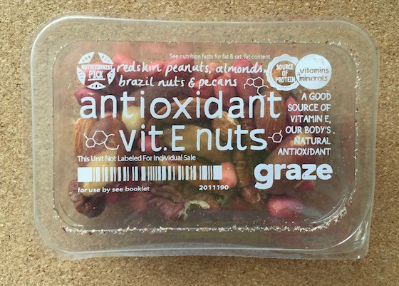 Graze Subscription Box Review + Free Box Coupon September 2015 - AntioxidantNuts