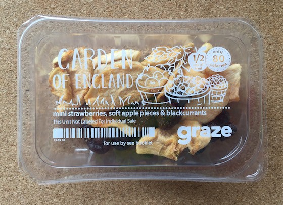 Graze Subscription Box Review + Free Box Coupon September 2015 - GardenEngland