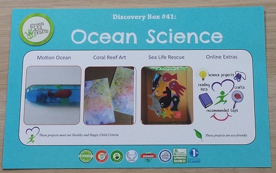 Green Kid Crafts Subscription Box Review August 2015 - theme