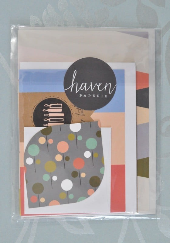 Haven Paperie Subscription Box Review September 2015 - 3