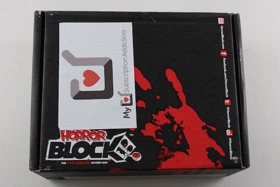 Horror Block Subscription Box Review – August 2015