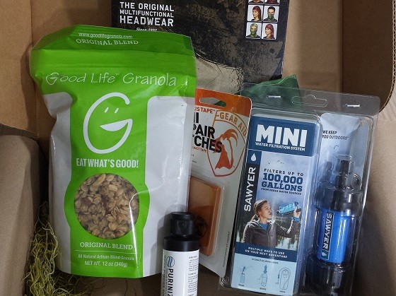Isle Box Subscription Review September 2015 - inside
