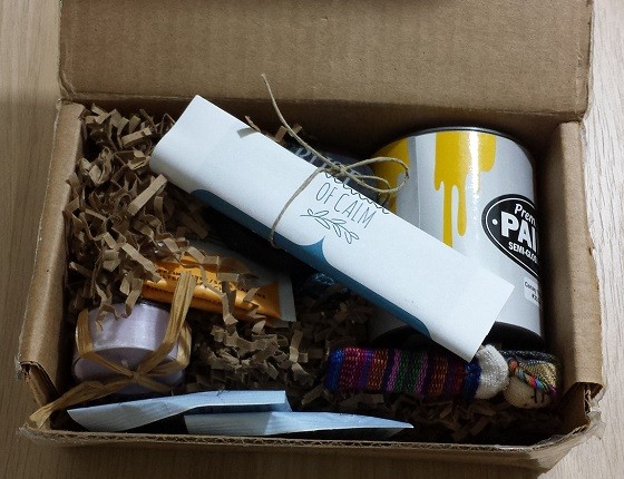 Little Box of Calm Subscription Box Review + Coupon September 2015 - inside