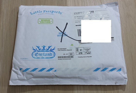 Little Passports Subscription Box Review September 2015 - package