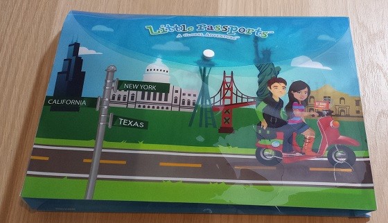 Little Passports USA Subscription Box Review September 2015 - pouch
