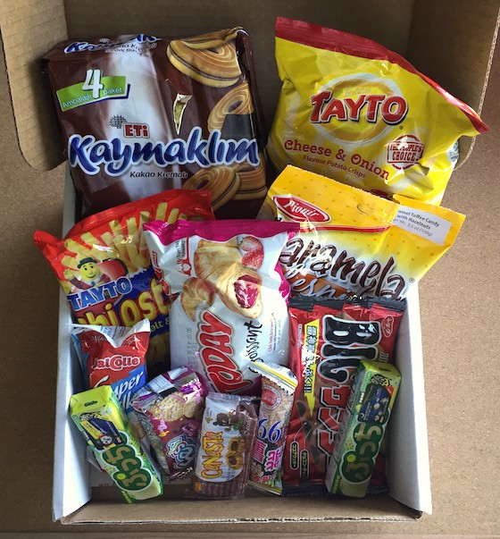 MunchPak Subscription Box Review + Coupon September 2015 - Contents