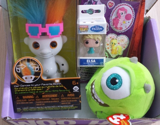 Nerd Block Junior Girls Subscription Box Review September 2015 - inside
