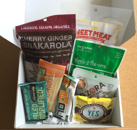 Paleo Life Box Subscription Box Review September 2015 - Contents