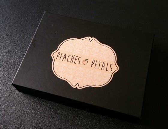 Peaches And Petals Subscription Box Review - September 2015 - BOX