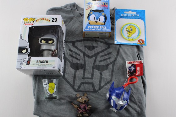 Power Up Box Subscription Box Review August 2015 - All Items