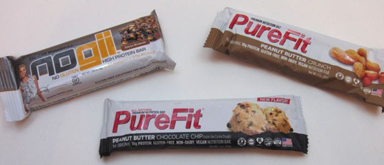 PrettyFit Fitness Subscription Box Review + Coupon September 2015 - bars