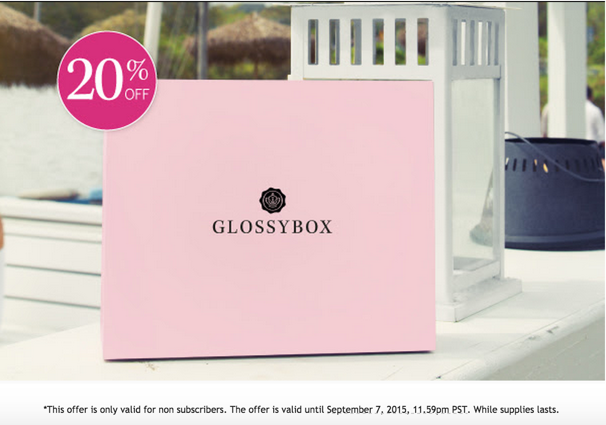 GlossyBox Labor Day Coupon Code