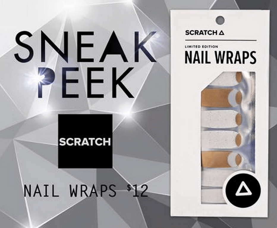 Scratch Nails Lacework Nail Wraps ($12 value!)