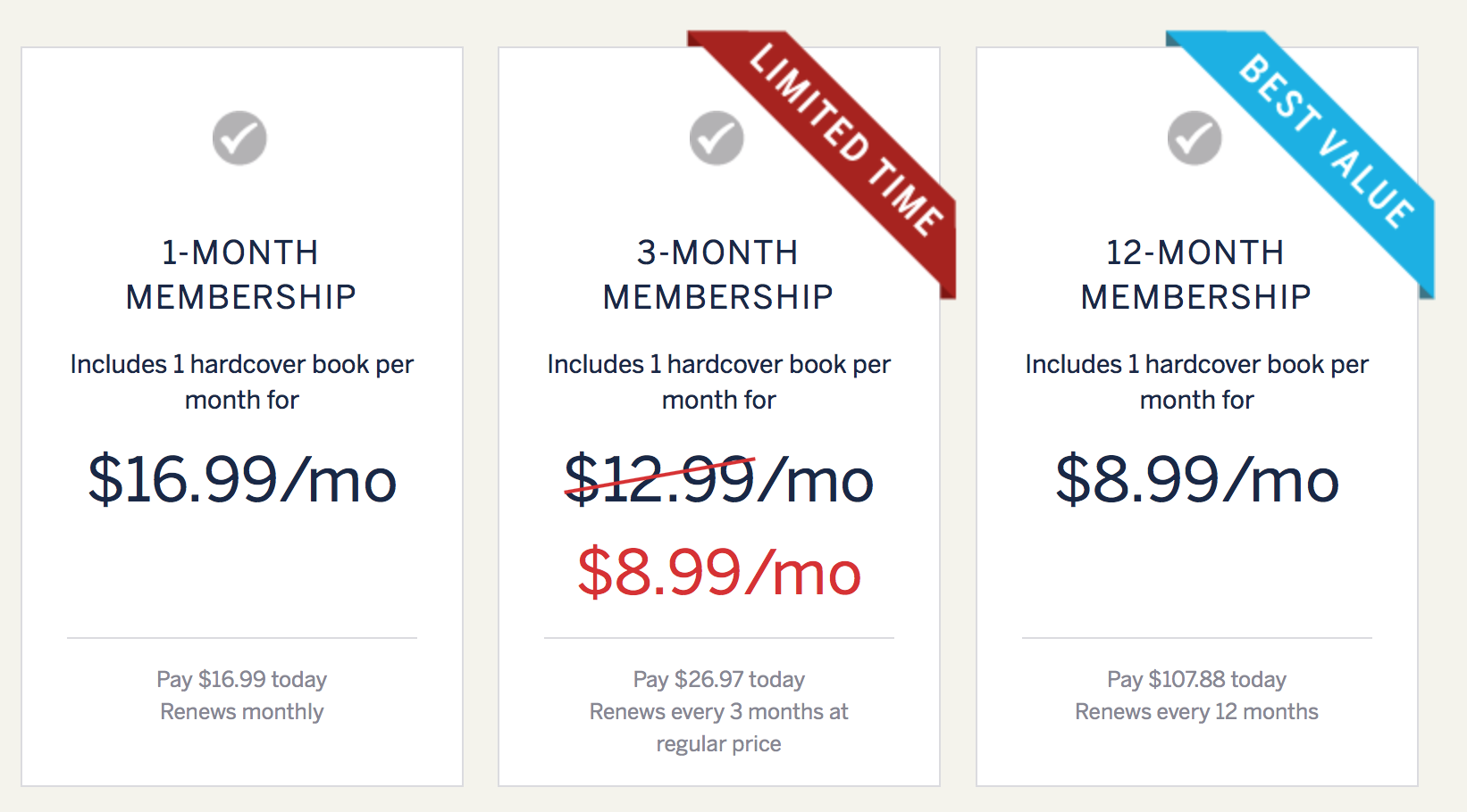 3 Month Deal