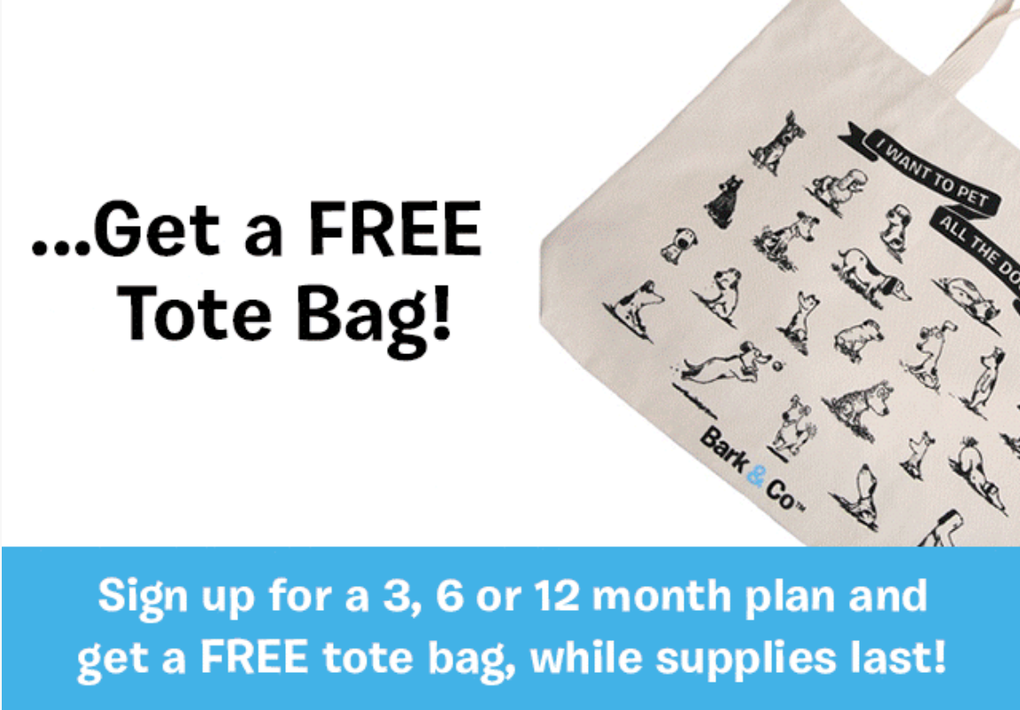 BarkBox Free Tote