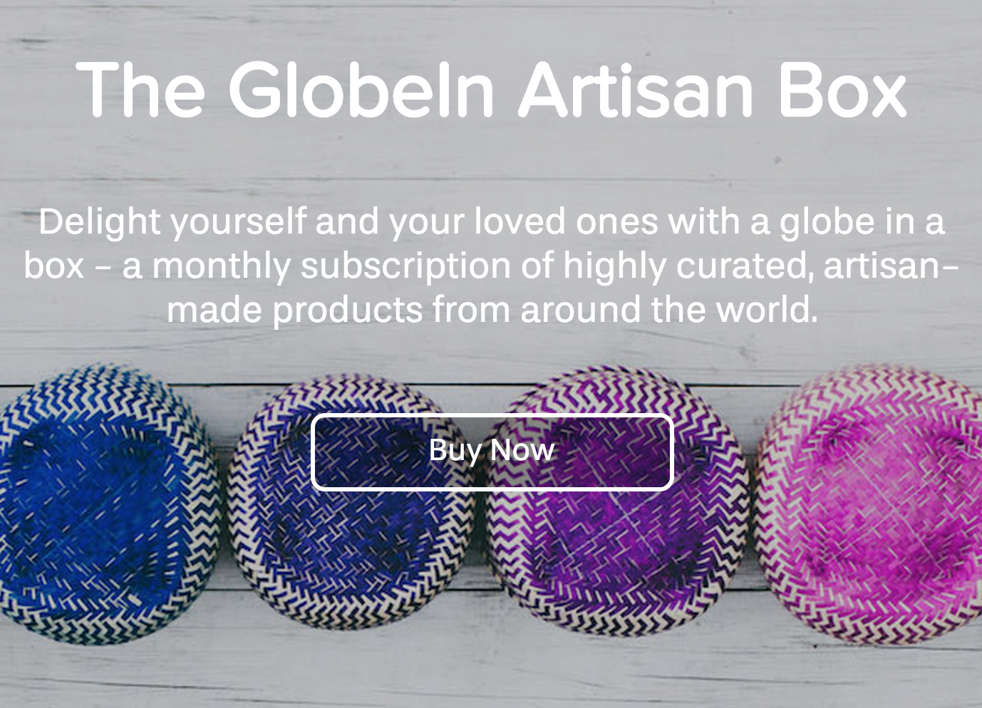 GlobeIn Artisan Box Coupon