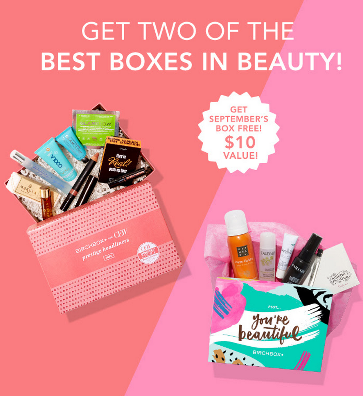 Get a Free September Birchbox