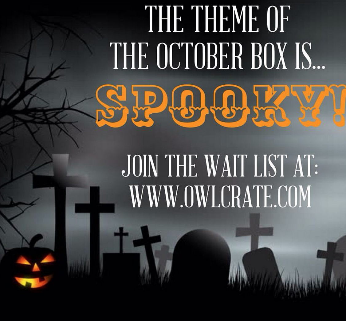 OwlCrate October 2015 Spoiler theme