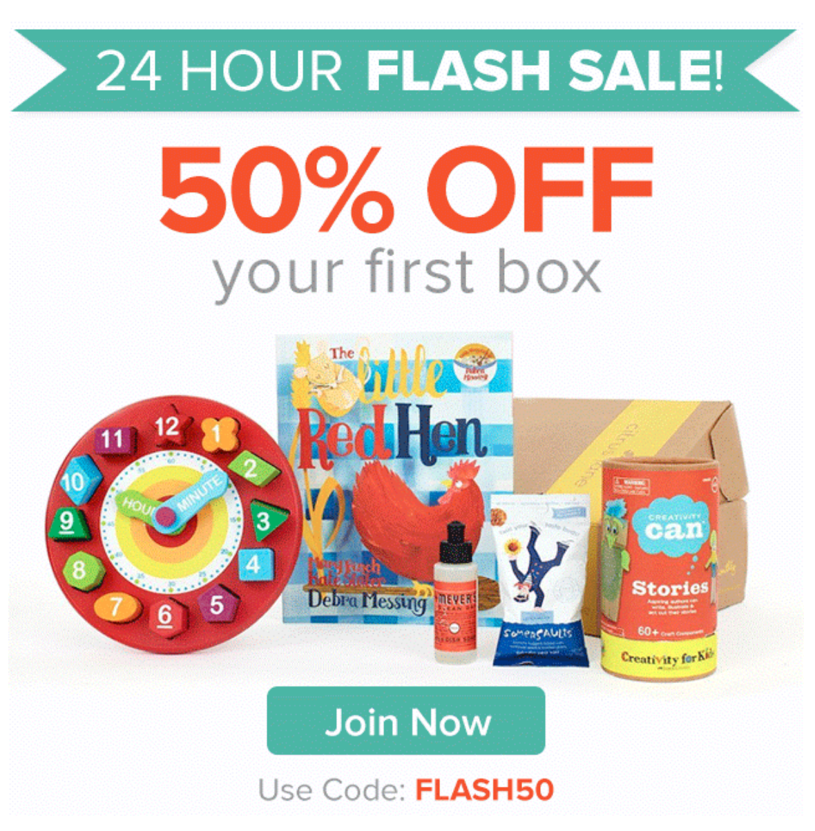 Today Only – 50% Off Your First Citrus Lane Box!