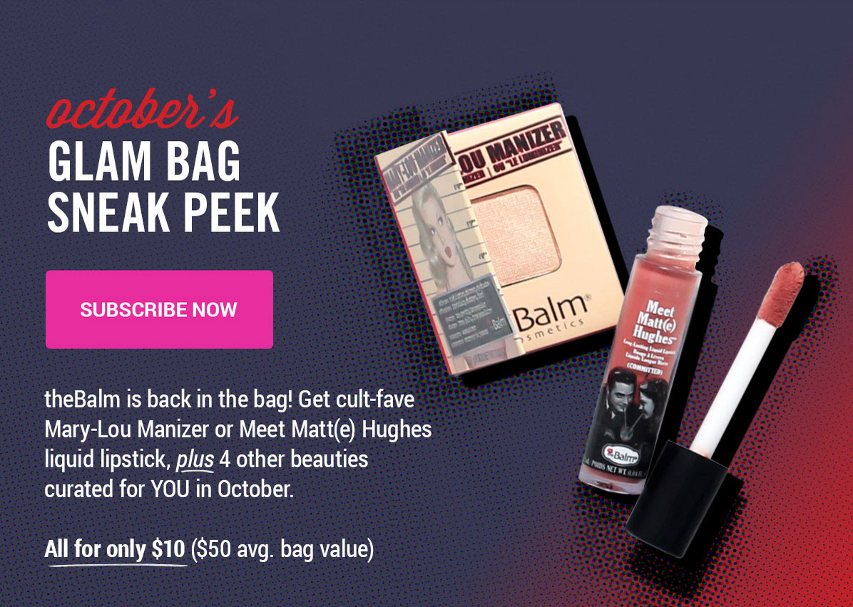 Ipsy October 2015 Spoilers
