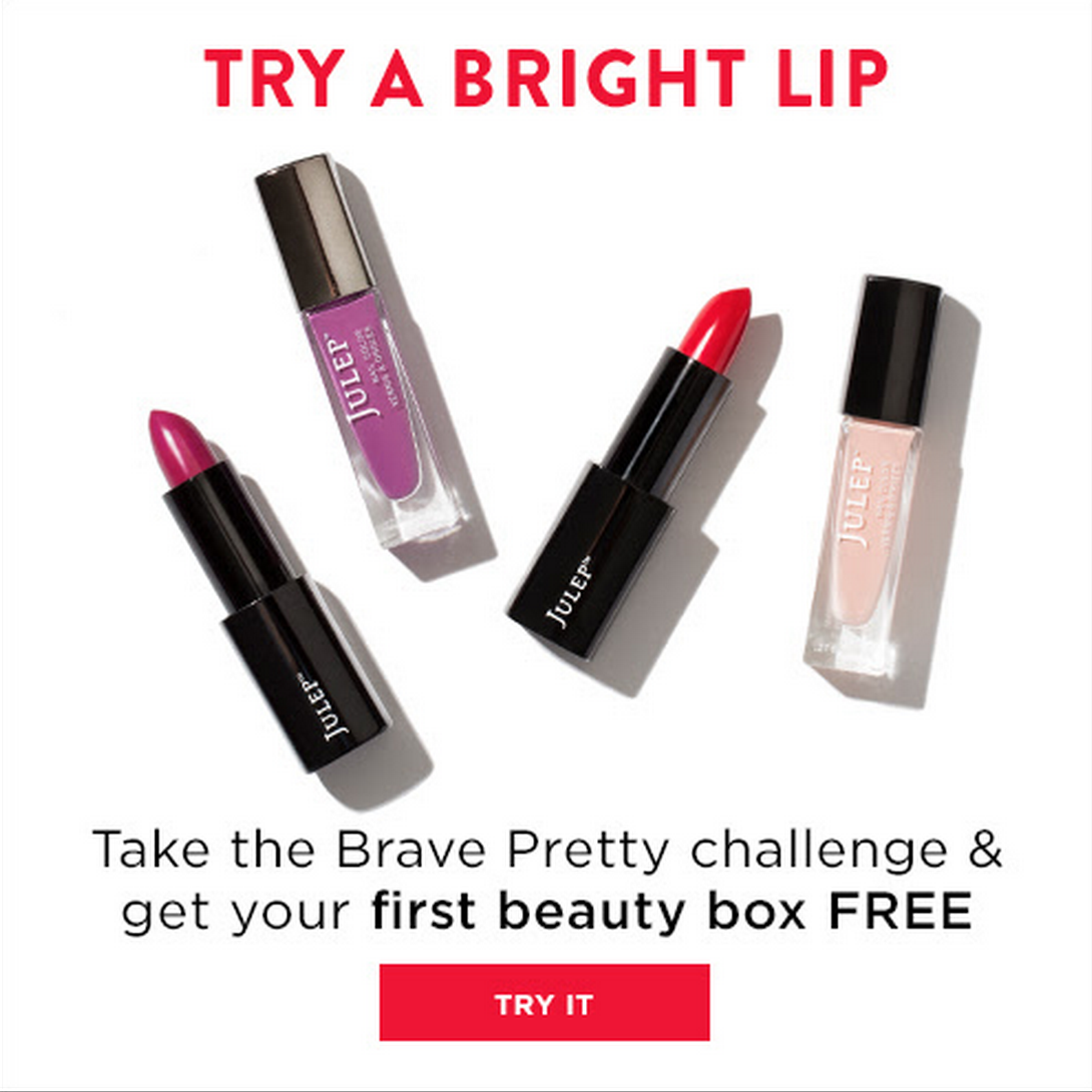 Julep Maven Bold Lip Free Welcome Box!
